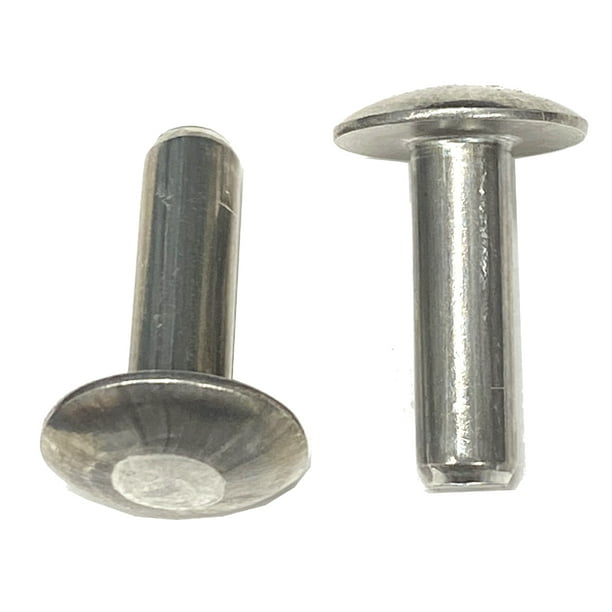 3/16 X 3/8 Flat Head 5056 Aluminum Rivets 100 pcs Box 3/16 X 3/8 Flat Head 5056 Aluminum Rivets 100 pcs Box